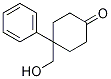 4-(Hydroxymethyl)-4-phenylcyclohexan-1-one CAS#: 51510-01-1
