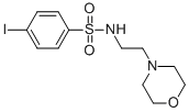 4-IODO-N-(2-MORPHOLIN-4-YL-ETHYL)-BENZENESULFONAMIDE CAS#: 433688-20-1