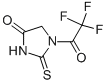 4-Imidazolidinone, 2-thioxo-1-(trifluoroacetyl)- (9CI) CAS#: 671-99-8