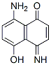 4-Imino-5-hydroxy-8-amino-1(4H)-naphthalenone CAS#: 6259-68-3