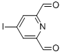 4-Iodo-2,6-pyridinedicarboxaldehyde CAS#: 506423-88-7