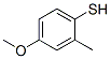 4-METHOXY-2-METHYLTHIOPHENOL CAS#: 698-81-7