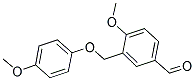 4-METHOXY-3-(4-METHOXY-PHENOXYMETHYL)-BENZALDEHYDE CAS#: 438532-62-8