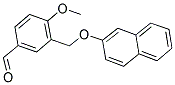 4-METHOXY-3-(NAPHTHALEN-2-YLOXYMETHYL)-BENZALDEHYDE CAS#: 438531-00-1