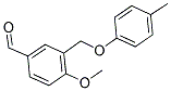 4-METHOXY-3-P-TOLYLOXYMETHYL-BENZALDEHYDE CAS#: 438219-52-4