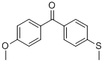 4-METHOXY-4'-METHYLTHIOBENZOPHENONE CAS#: 54118-72-8