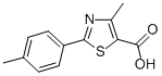 4-METHYL-2-(4-METHYLPHENYL)-1,3-THIAZOLE-5-CARBOXYLIC ACID CAS#: 54001-13-7