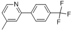 4-METHYL-2-(4-TRIFLUOROMETHYL-PHENYL)-PYRIDINE CAS#: 452342-99-3
