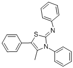 (4-METHYL-3,5-DIPHENYL-3H-THIAZOL-2-YLIDENE)-PHENYL-AMINE CAS#: 402721-97-5