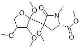 4-Methoxy-1-methyl-5-oxo-4-(tetrahydro-2,3,4-trimethoxyfuran-2-yl)-L-proline methyl ester CAS#: 56817-95-9