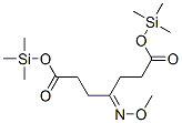 4-(Methoxyimino)heptanedioic acid bis(trimethylsilyl) ester CAS#: 55520-92-8