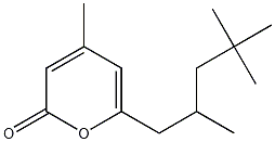 4-Methyl-6-(2,4,4-trimethylpentyl)-2H-pyran-2-one CAS#: 50650-75-4