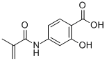 4-Methylacrylamidesalicylic acid CAS#: 50512-48-6