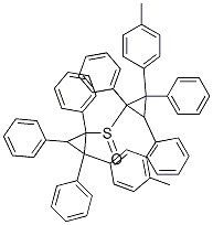 (4-Methylphenyl)(1,2,3-triphenylcyclopropyl) sulfoxide CAS#: 55637-50-8