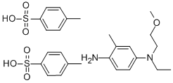 4-(N-ETHYL-N-2-METHOXYETHYL)-2-METHYLPHENYLENEDIAMINE DI-P-TOLUENESULFONATE CAS#: 50928-80-8