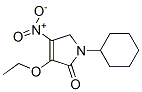 4-Nitro-1-cyclohexyl-3-ethoxy-1,5-dihydro-2H-pyrrol-2-one CAS#: 52555-22-3