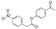 4-Nitrobenzeneacetic acid 4-acetylphenyl ester CAS#: 53327-13-2