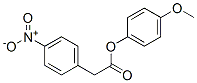 4-Nitrobenzeneacetic acid 4-methoxyphenyl ester CAS#: 53218-13-6
