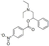 4-Nitrobenzoic acid 1-phenyl-2-(diethylamino)ethyl ester CAS#: 53915-51-8