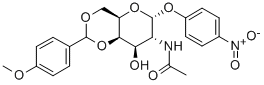 4-Nitrophenyl2-acetamido-2-deoxy-4,6-O-p-methoxybenzylidene-a-D-galactopyranoside CAS#: 59868-86-9