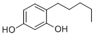 4-PENTYLRESORCINOL CAS#: 533-24-4
