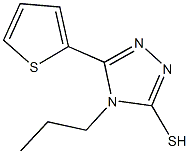 4-PROPYL-5-THIEN-2-YL-4H-1,2,4-TRIAZOLE-3-THIOL CAS#: 451501-84-1