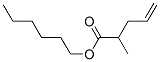 4-Pentenoic acid, 2-methyl-, hexyl ester CAS#: 58031-03-1