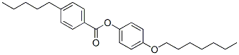 4-Pentylbenzoic acid 4-(heptyloxy)phenyl ester CAS#: 50802-53-4