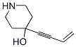 4-Piperidinol, 4-(3-buten-1-ynyl)- (9CI) CAS#: 45844-69-7