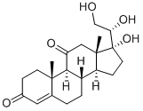 4-Pregnene-17,20alpha,21-triol-3,11-dione CAS#: 566-38-1