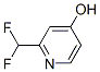 4-Pyridinol, 2-(difluoromethyl)- (9CI) CAS#: 501125-75-3