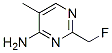 4-Pyrimidinamine, 2-(fluoromethyl)-5-methyl- (9CI) CAS#: 698-83-9