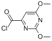4-Pyrimidinecarbonyl chloride, 2,6-dimethoxy- (9CI) CAS#: 52759-24-7