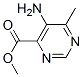 4-Pyrimidinecarboxylicacid,5-amino-6-methyl-,methylester(9CI) CAS#: 458543-75-4