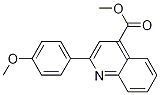 4-Quinolinecarboxylic acid, 2-(4-Methoxyphenyl)-, Methyl ester CAS#: 51842-72-9