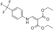 (4-TRIFLUOROMETHYLPHENYLAMINO)METHYLENEMALONIC ACID DIETHYL ESTER CAS#: 49713-39-5