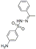 4-amino-N-(1-phenylethylideneamino)benzenesulfonamide CAS#: 5462-40-8