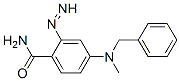 4-(benzyl-methyl-amino)diazenylbenzamide CAS#: 59708-24-6