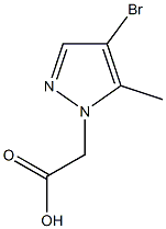 (4-bromo-5-methyl-1H-pyrazol-1-yl)acetic acid CAS#: 512809-63-1