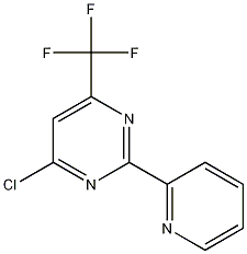 4-chloro-2-pyridin-2-yl-6-trifluoromethyl-pyrimidine CAS#: 438249-84-4
