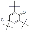 4-chloro-2,4,6-tritert-butyl-cyclohexa-2,5-dien-1-one CAS#: 5457-60-3