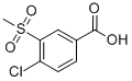 4-chloro-3-methylsulfonyl-benzoic acid CAS#: 51522-07-7