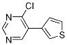 4-chloro-5-thiophen-3-yl-pyriMidine CAS#: 58759-00-5