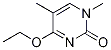 4-ethoxy-1,5-dimethyl-1H-pyrimidin-2-one CAS#: 6220-45-7