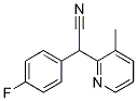 (4-fluorophenyl)(3-methylpyridin-2-yl)acetonitrile CAS#: 497854-89-4