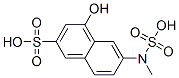 4-hydroxy-6-(sulfomethylamino)naphthalene-2-sulfonic acid CAS#: 6259-56-9