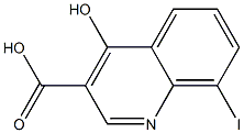 4-hydroxy-8-iodoquinoline-3-carboxylic acid CAS#: 49713-46-4