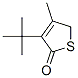 4-methyl-3-tert-butyl-5H-thiophen-2-one CAS#: 57556-15-7