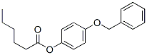 (4-phenylmethoxyphenyl) hexanoate CAS#: 6642-05-3