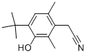 4-tert-butyl-3-hydroxy-2,6-xylylacetonitrile CAS#: 55699-10-0